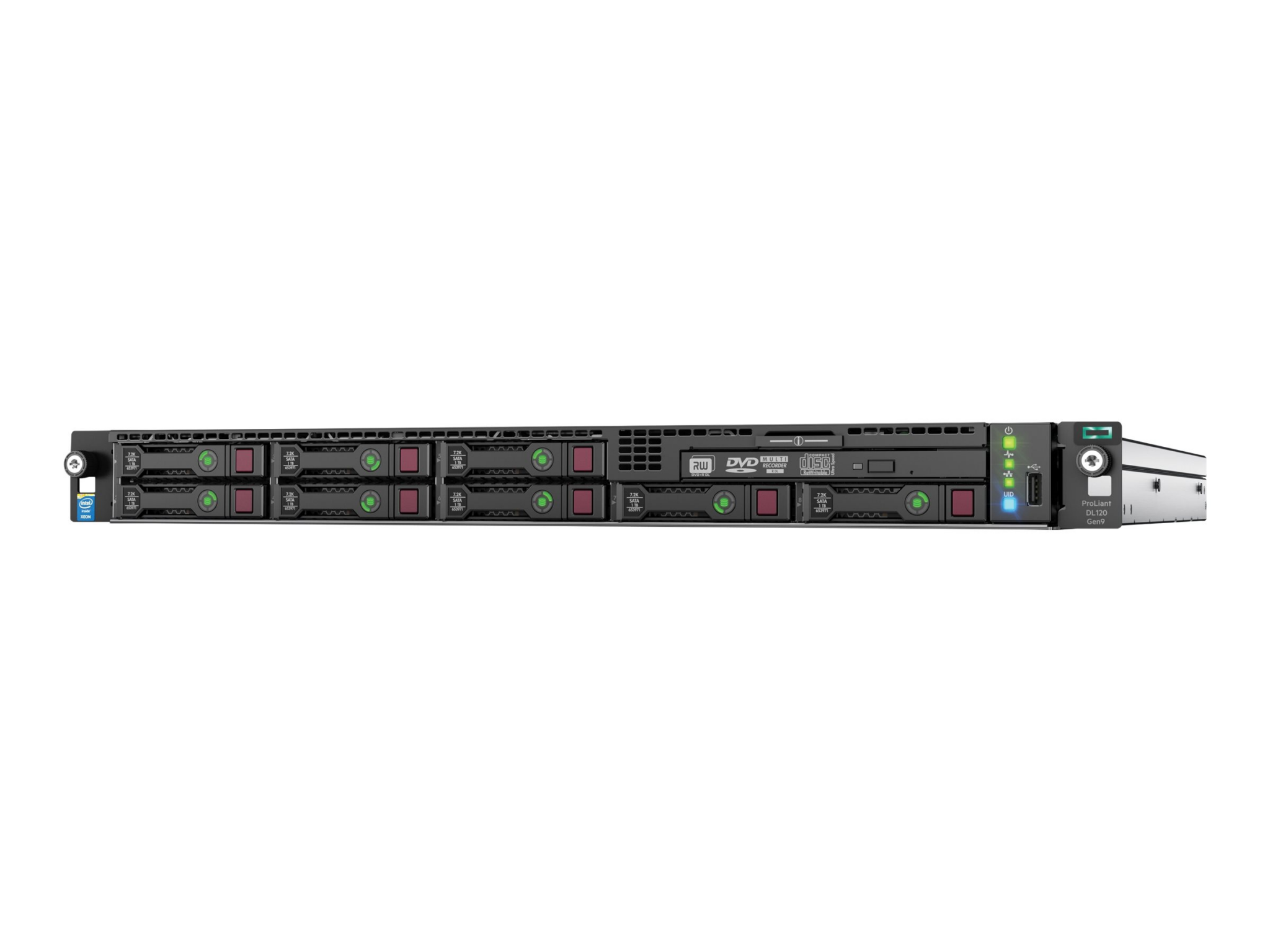 29ddd14e-5de1-4c2c-9352-ab8a733533cd HP Proliant DL120 G9 (8xSFF) Xeon E5-2680 v3 (12-Cores)/32GB/DVD/No Rails - Image 1