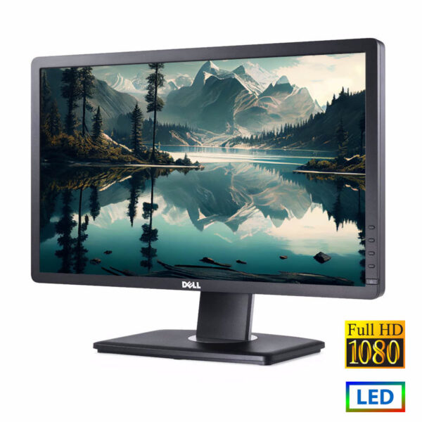 Used Monitor P2312HT LED/Dell/23\"FHD/1920x1080/Wide/Black/D-SUB & DVI-D & USB Hub - Image 1