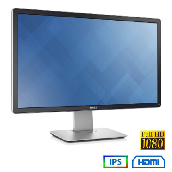 Used Monitor P2314HT IPS LED/Dell/23\"FHD/1920x1080/Wide/Silver/Black/D-SUB & DVI-D & DP & HDMI & USB - Image 1