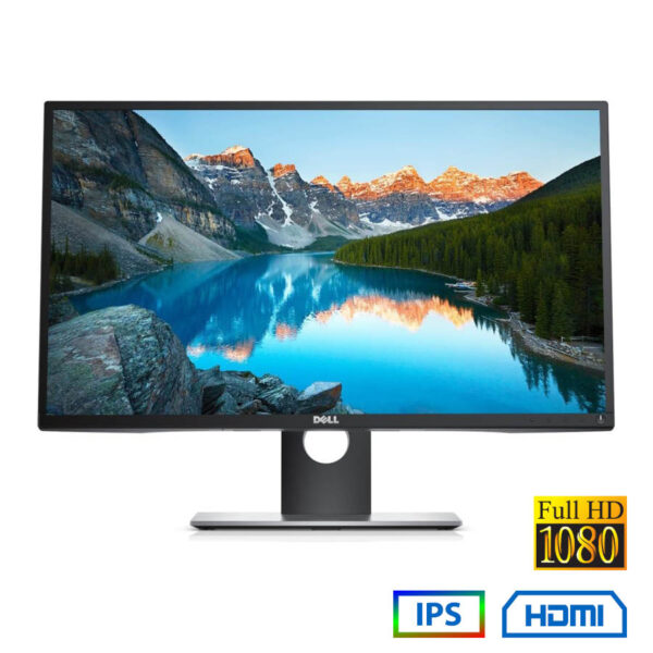 Used Monitor P2317H IPS LED/Dell/23\"FHD/1920x1080/Wide/Silver/Black/D-SUB & DP & HDMI & USB HUB - Image 1