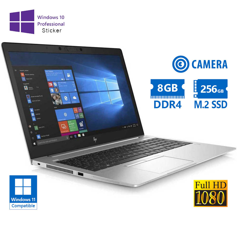 95555_1 HP EliteBook 850 G6 i5-8365U/15.6\"FHD/8GB DDR4/256GB M.2 SSD/No ODD/Camera/10P Grade A Refurbished L - Image 1