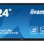 IIYAMA used οθόνη B2483HS LED, 24" Full HD, VGA/HDMI/DisplayPort, χωρίς βάση, Grade B