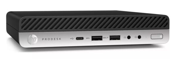 HP PC ProDesk 600 G5 Micro, Refurbished Grade A Repainted, i5-9500T, 8/256GB M.2, WiFi, FreeDOS - Image 1