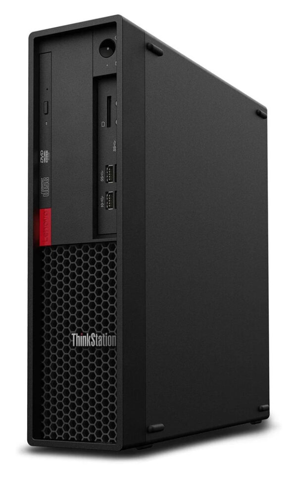 LENOVO PC ThinkStation P330 SFF, Refurbished Grade A Repainted, i5-9400, 8/256GB M.2, DVD, FreeDOS - Image 1