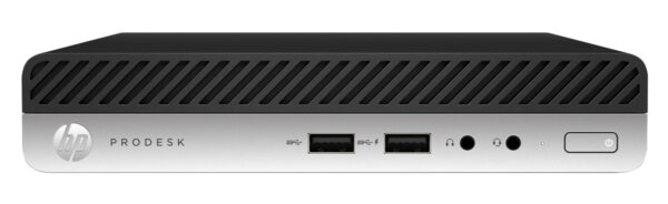 HP PC ProDesk 400 G5 Micro, Refurbished Grade A Repainted, i3-9100T, 8/256GB M.2, FreeDOS - Image 1