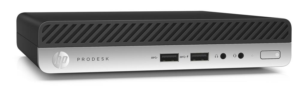 PCM-3028-SQR HP PC ProDesk 400 G4 Micro, Refurbished Grade A Repainted, i3-8100T, 8/256GB M.2, FreeDOS - Image 1