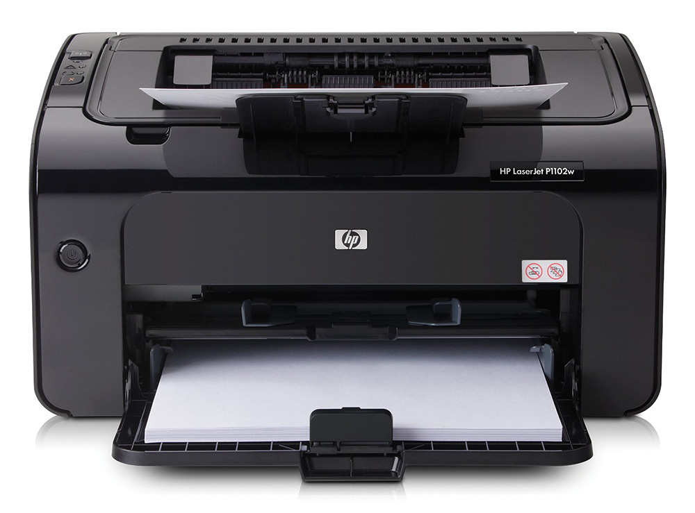 U-P1102W HP used Printer Laserjet Pro P1102W, Laser, Mono, WiFi, με toner - Image 1