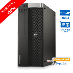 Dell Precision 5810 E5-1620v3(4-Cores)/16GB DDR4/500GB/Nvidia 512MB/DVD/8P Grade A+ Workstation Refu
