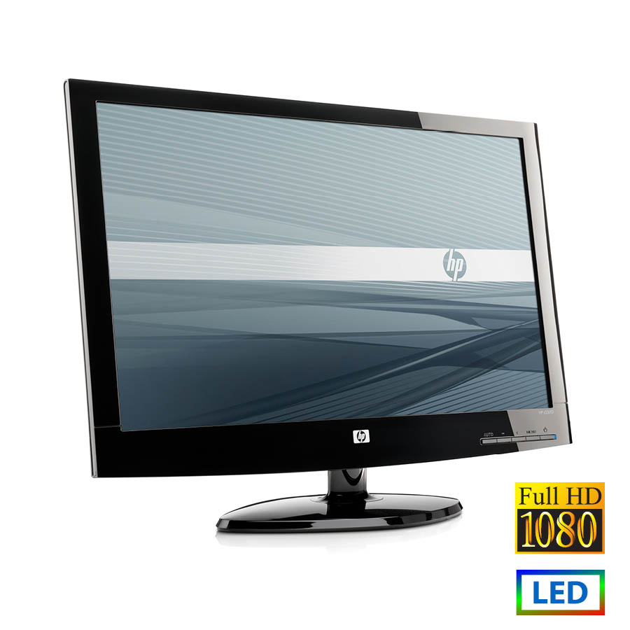 100324_1 Used Monitor X23LED LED/HP/23``FHD/1920x1080/Wide/Black/D-SUB & DVI-D - Image 1