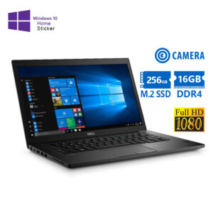 Dell Latitude 7480 i5-7300U/14\"FHD/16GB DDR4/256GB M.2 SSD/No ODD/Camera/10H Grade A Refurbished Lap