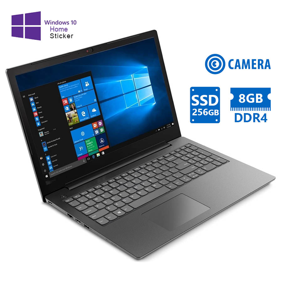 101698_1 Lenovo V130-15IGM Celeron N4000/15.6”/8GB DDR4/256GB SSD/DVD/Camera/10H Grade A Refurbished Laptop - Image 1