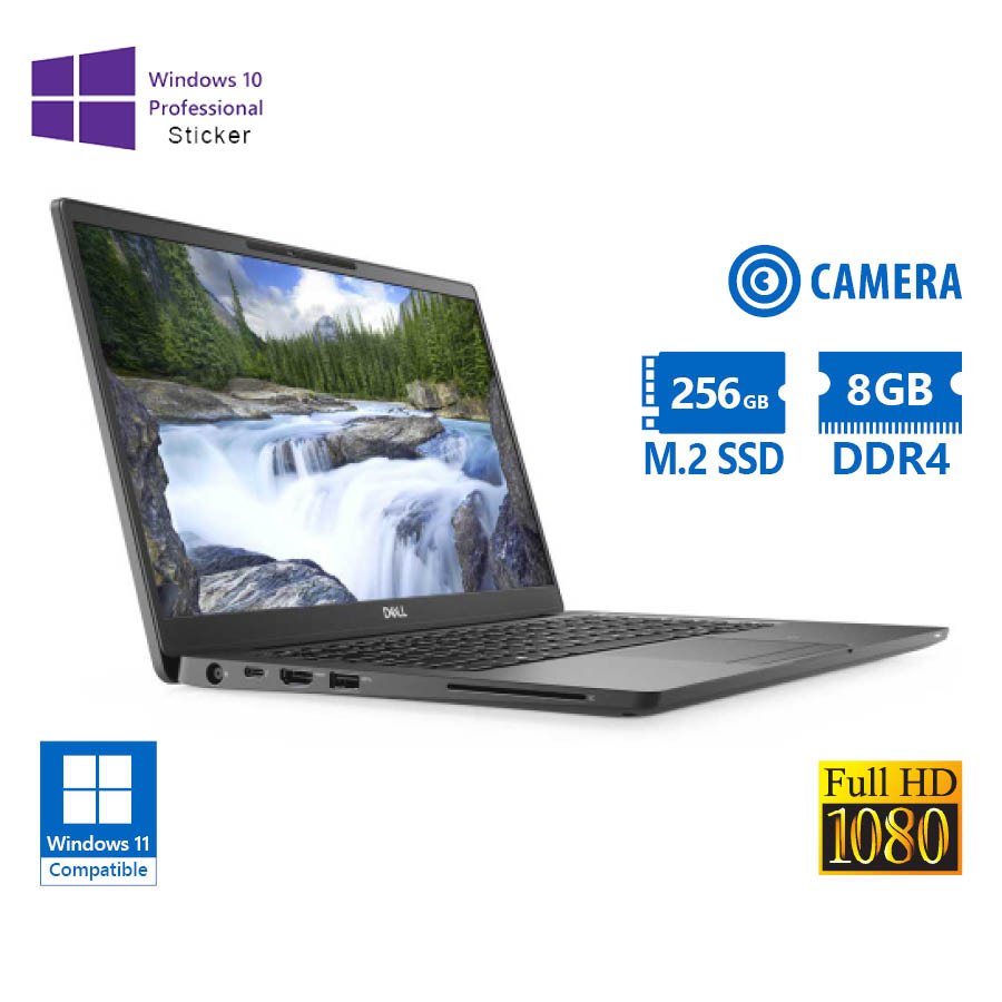 101734_1 Dell Latitude 7400 i5-8365U/14``FHD/8GB DDR4/256GB M.2 SSD/No ODD/Camera/10P Grade A Refurbished Lap - Image 1