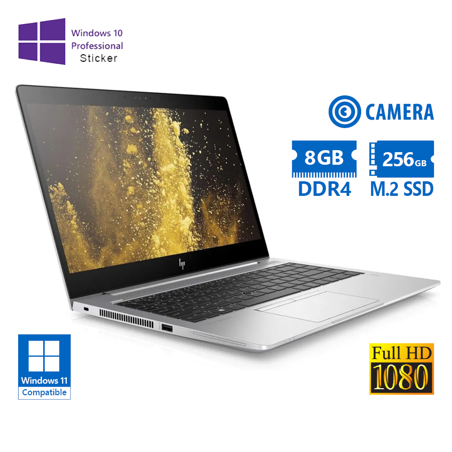 101759_1 HP (A-) Elitebook 840 G6 i5-8365U/14``FHD/8GB DDR4/256GB M.2 SSD/No ODD/Camera/10P Grade A- Refurbis - Image 1