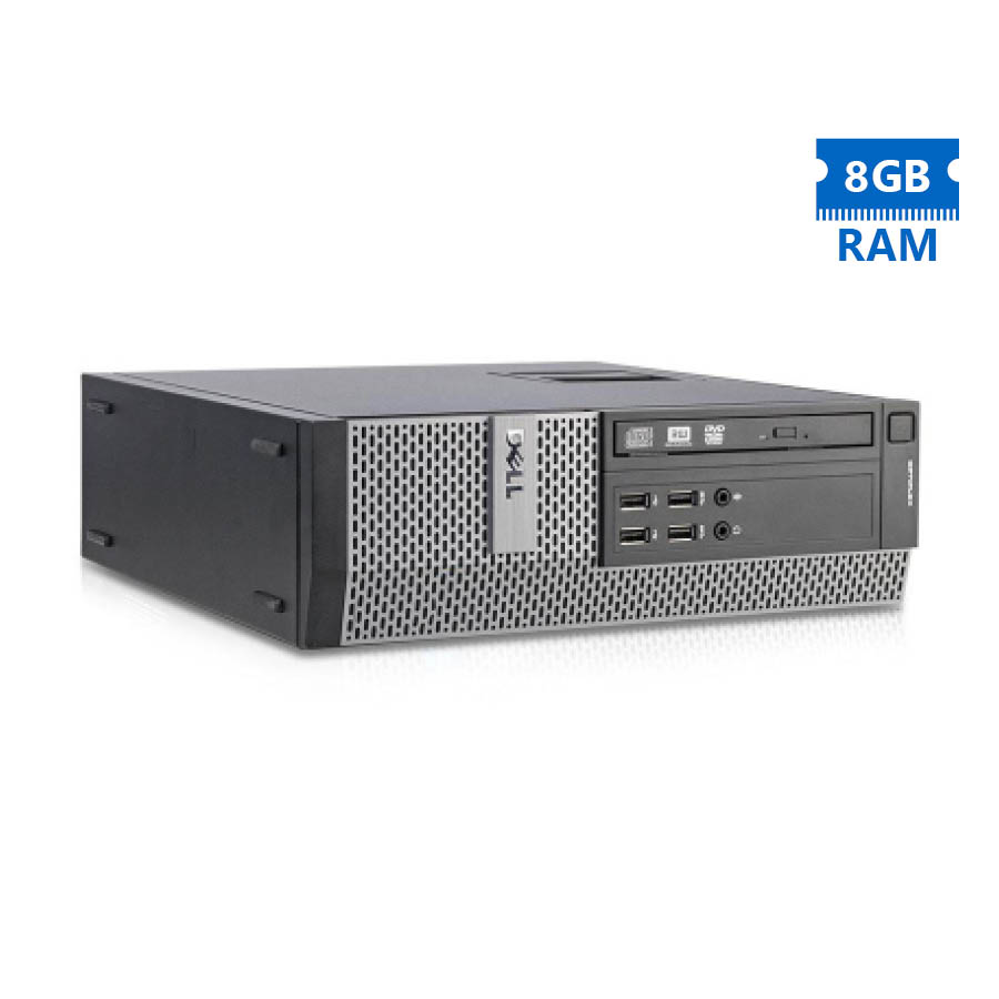 101812_1 Dell 7020 SFF i5-4590/8GB DDR3/1TB/DVD/8P Grade A Refurbished PC - Image 1