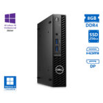 Dell Optiplex 3000 DM i5-12500T/8GB DDR4/256GB SSD/No ODD/10P Grade A Refurbished PC