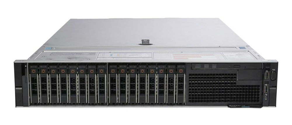 SRV-447 DELL used Server R740, 2x GOLD-6130, 32GB, H740P, 2x 750W, 8x 2.5", REF SQ - Image 1