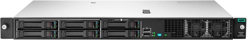 a45f086b-cb5b-42a1-aba4-c58e56fa0bdf SERVER HPE PROLIANT DL20 GEN10 PLUS E-2336 2.9GHZ 6-CORE 1P 32GB-U 4SFF 800W NEW - Image 1