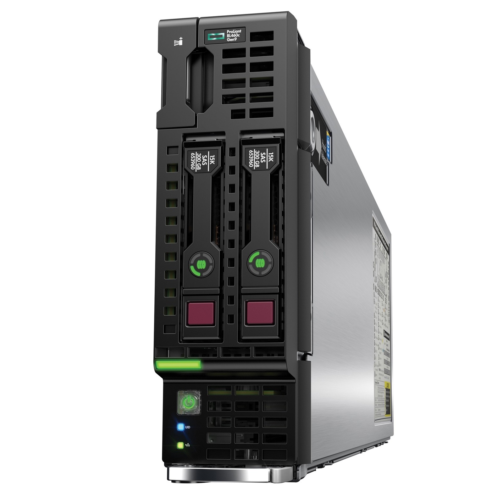 C HP Proliant BL460C Gen9 v3 (2xSFF) 2 x Xeon E5-2680v3 (12-Cores)/32GB - Image 1