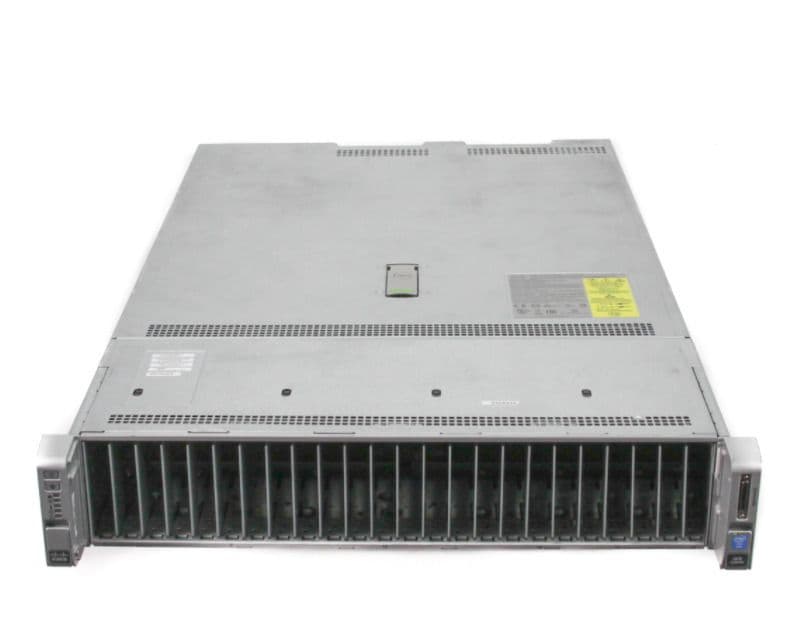 f03ec92f-752b-49e5-b0d6-e41b94cf720c Cisco UCS C240 M4 (24xSFF) Xeon E5-2630 v4 (10-Cores)/32GB/120GB SSD/INTEL DC S3510/2x1200W/No Rails - Image 1