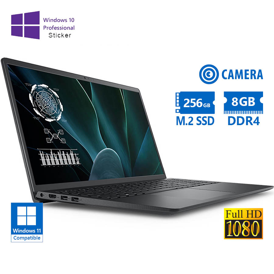 100230_1 Dell Vostro 15-3510 i5-1135G7/15.6``FHD/8GB DDR4/256GB M.2 SSD/No ODD/Camera/10P Grade A Refurbished - Image 1