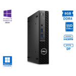 Dell (A-) Optiplex 3000 DM i5-12500T/8GB DDR4/256GB SSD/No ODD/10P Grade A- Refurbished PC