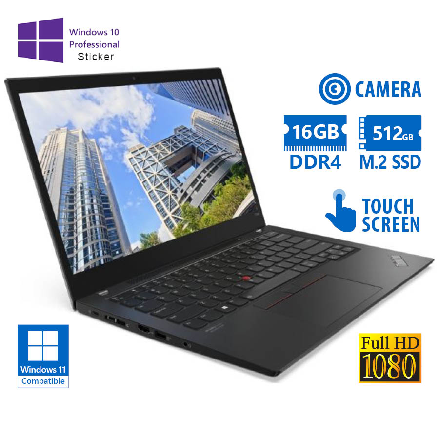 101955_1 Lenovo ThinkPad T14s Gen 2I i5-1145G7/14”FHD Touchscreen/16GB DDR4/512GB M.2 SSD/No ODD/Camera/10P G - Image 1