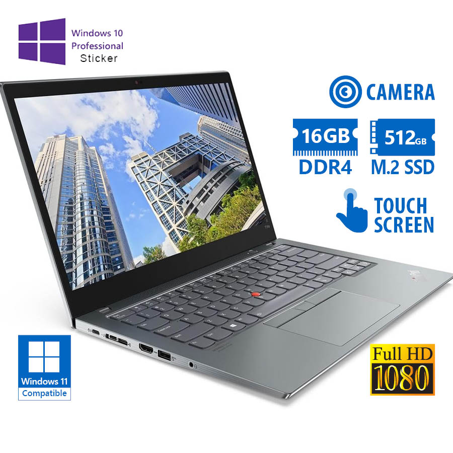 101955_1 Lenovo ThinkPad T14s Gen 2I i5-1145G7/14”FHD Touchscreen/16GB DDR4/512GB M.2 SSD/No ODD/Camera/10P G - Image 1