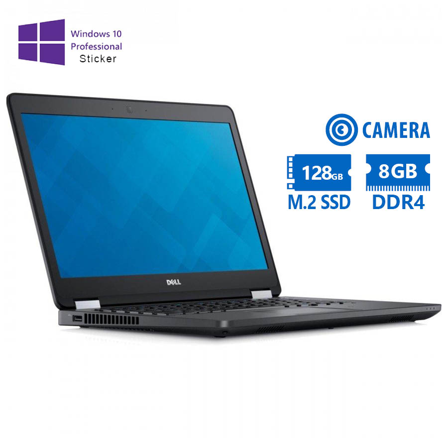 101970_1 Dell (B) Latitude E5470 i5-6300U/14``/8GB DDR4/128GB M.2 SSD/No ODD/Camera/10P Grade B Refurbished L - Image 1