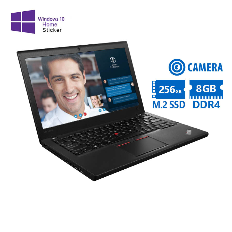 101993_1 Lenovo ThinkPad X260 i5-6300U/12.5”/8GB DDR4/256GB M.2 SSD/No ODD/Camera/10P Grade A Refurbished Lap - Image 1