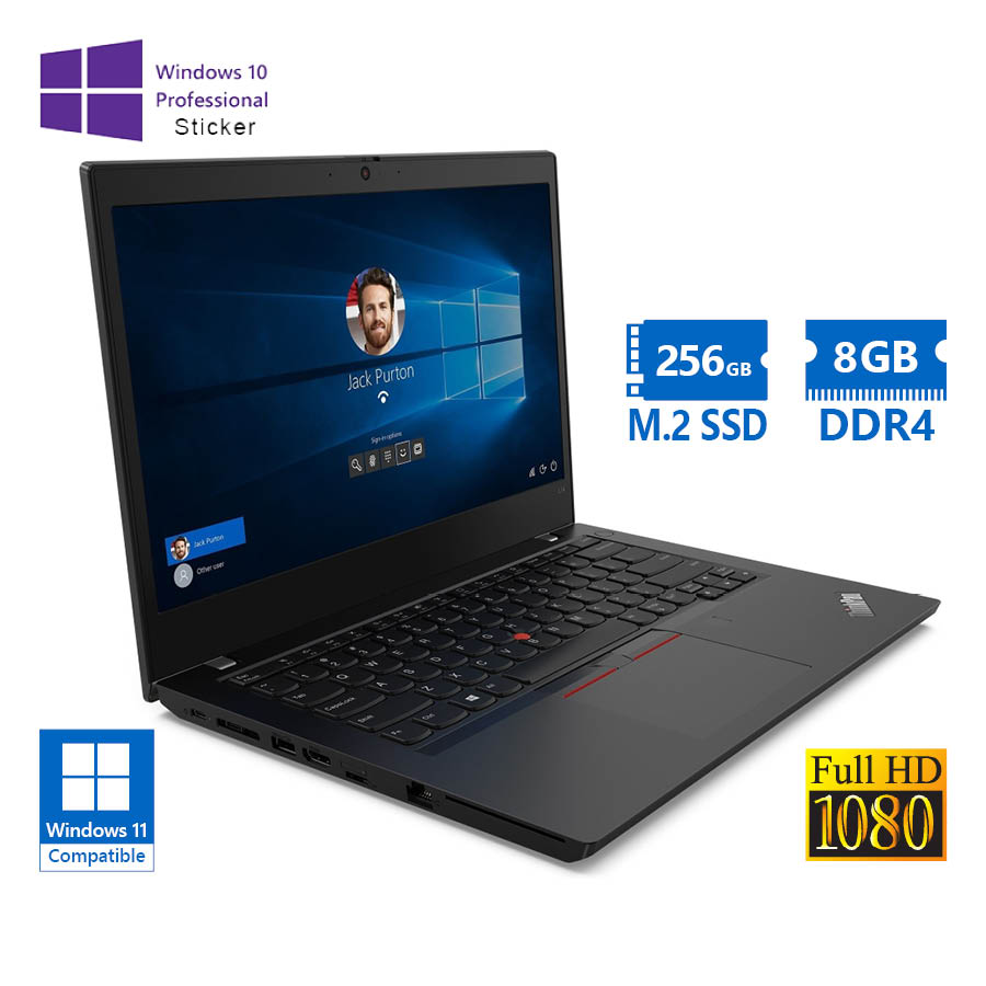 102085_1 Lenovo ThinkPad L14 Gen 2 i5-1135G7/14``FHD/8GB DDR4/256GB M.2 SSD/No ODD/10P Grade A Refurbished La - Image 1