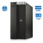 Dell Precision T5600 Tower Xeon 2xE5-2680(8-Cores)/64GB DDR3/500GB/No ODD/Nvidia 4GB/7P Grade A Work
