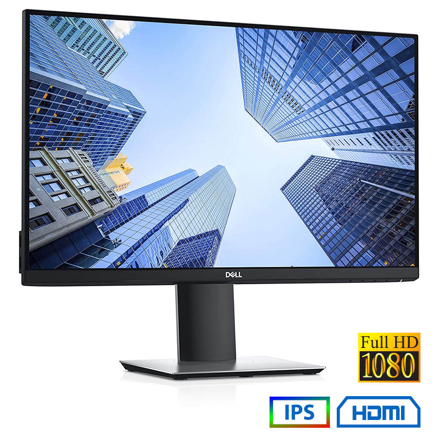 66526_1 Used Monitor P2419H IPS LED/Dell/24``FHD/1920x1080/Wide/Black/D-SUB & DP & HDMI & USB Hub - Image 1
