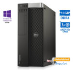 Dell Precision 5810 Tower Xeon E5-1620v4(4-Cores)/16GB DDR4/2TB/Nvidia 1GB/DVD/10P Grade A+ Workstat