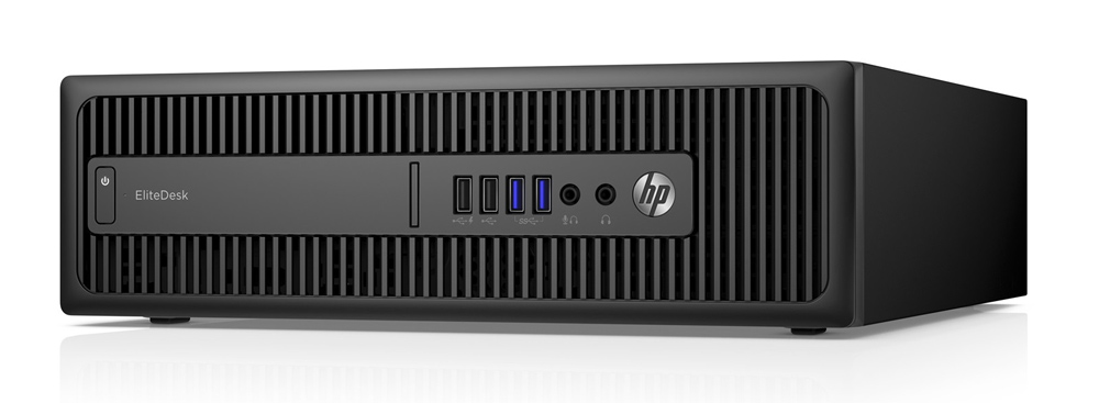 PC-1710-SQR HP PC EliteDesk 800 G2 SFF, Refurbished Grade A Repainted, i5-6500, 8/256GB SSD, FreeDOS - Image 1