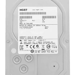 HITACHI σκληρός δίσκος Exos 5E8 3.5", 3TB, 7200RPM, 64MB, 6Gb/s, Factory Recertified