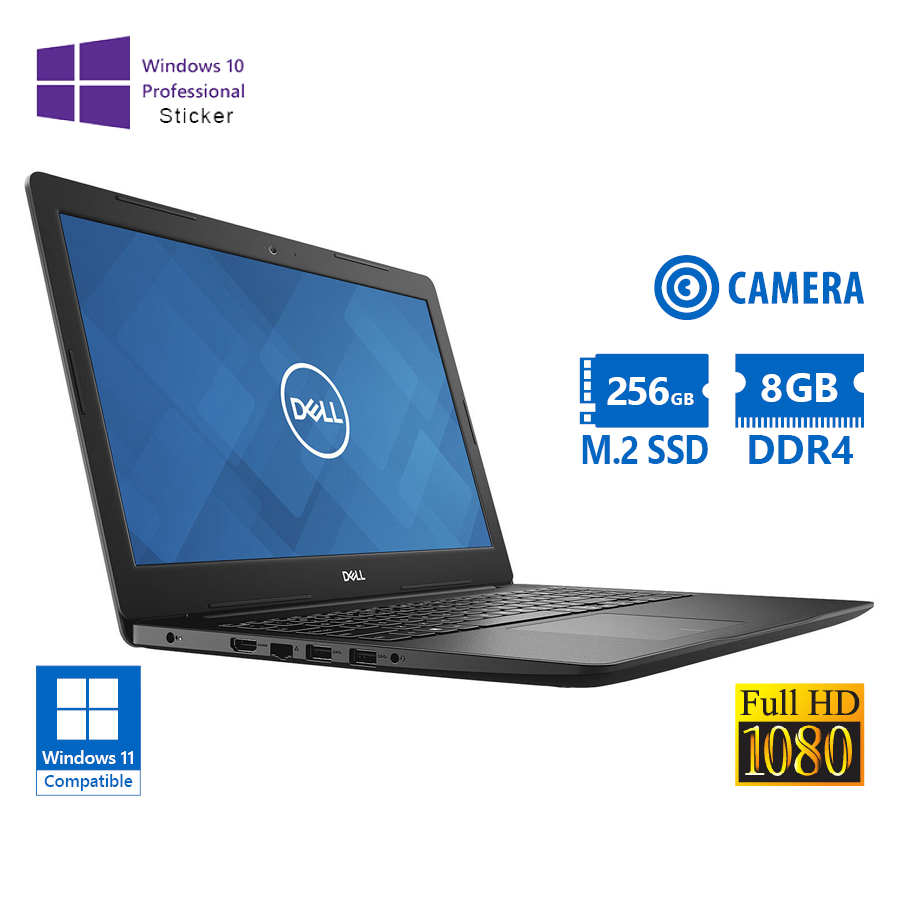 100027_1 Dell Vostro 3590 i5-10210U/15.6”FHD/8GB DDR4/256GB M.2 SSD/No ODD/Camera/10P Grade A Refurbished Lap - Image 1