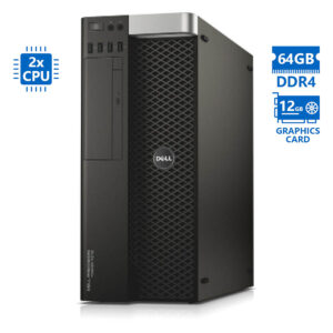 Dell Precision 7810 Tower Xeon 2xE5-2650v3(10-Cores)/64GB DDR4/1TB/Nvidia 12GB/DVD/8P Grade A Workst