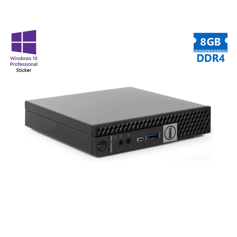 102136_1 Dell Optiplex 7050 DM i5-6500Τ/8GB DDR4/500GB/No ODD/10P Grade A Refurbished PC - Image 1