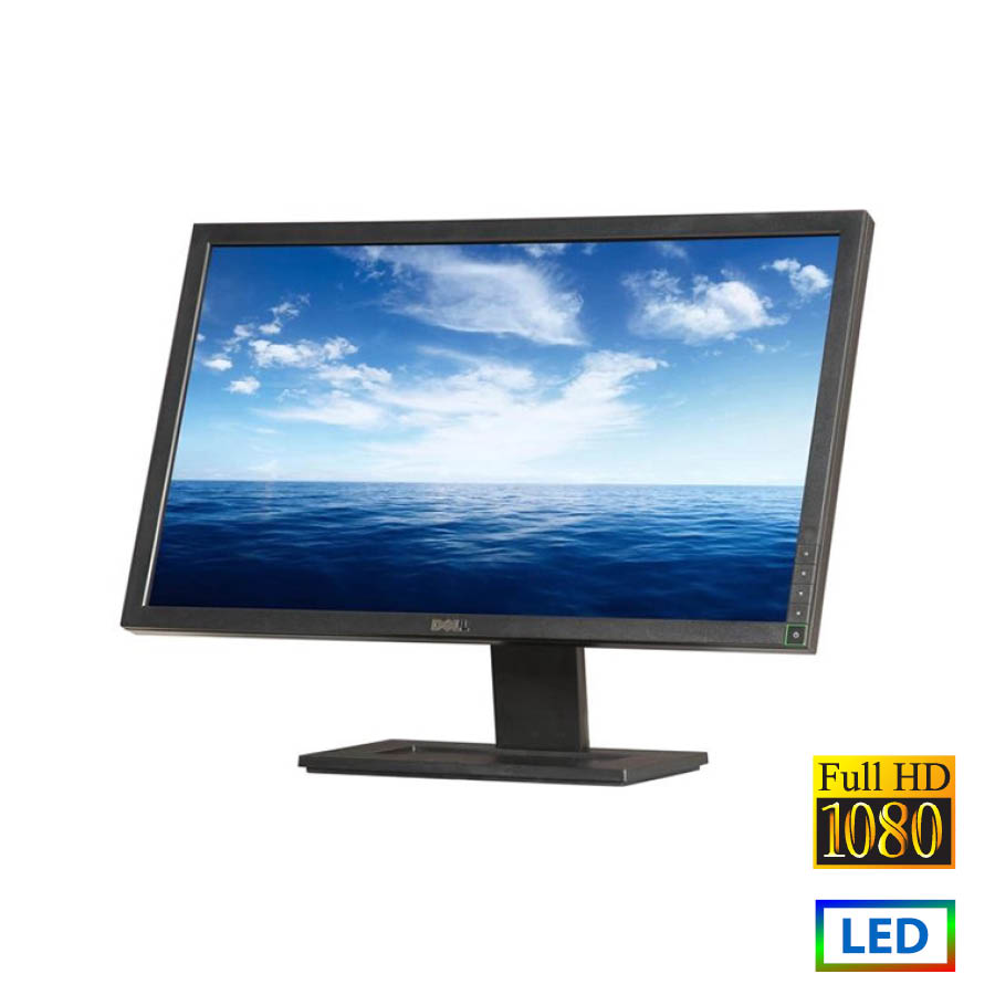 102211_1 Used (A-) Monitor G2410T LED/Dell/24``FHD/1920x1080/Wide/Black/Grade A-/D-SUB & DVI-D - Image 1