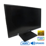 Used Monitor PL2483H LED/Iiyama/24”FHD/1920x1080/Wide/Black/w/Speakers/D-SUB & DVI-D & HDMI