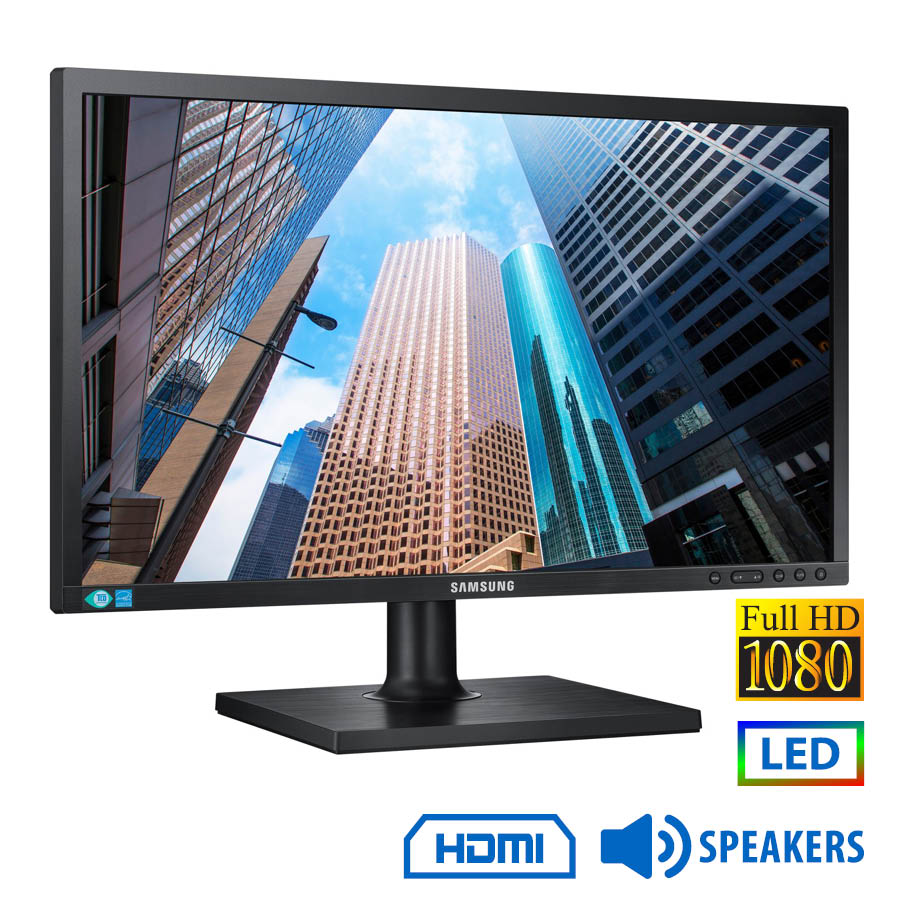 95695_1 Used Monitor S24E650 LED/Samsung/24``FHD/1920x1080/Wide/Black/w/Speakers/D-SUB & DP & HDMI - Image 1