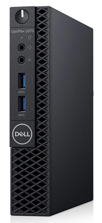PCM-3106-SQR DELL PC OptiPlex 3070 Micro, Refurbished Grade A Repainted, i3-8100T, 8/128GB M.2, FreeDOS - Image 1