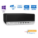 HP 600G3 SFF i5-6500/8GB DDR4/256GB M.2 SSD/No ODD/10H Grade A+ Refurbished PC