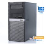 Dell 980 Tower i7-860/4GB DDR3/500GB/Nvidia 256ΜΒ/DVD/7P Grade A+ Refurbished PC