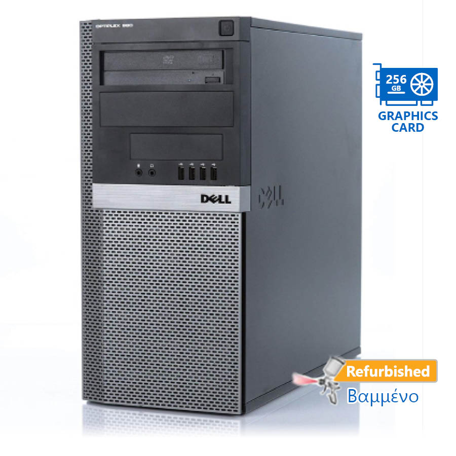 102323_1 Dell 980 Tower i7-860/4GB DDR3/500GB/Nvidia 256ΜΒ/DVD/7P Grade A+ Refurbished PC - Image 1