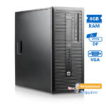 HP 800G1 Tower i7-4770/8GB DDR3/500GB/No ODD/Grade A+ Refurbished PC