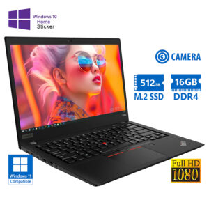 Lenovo ThinkPad T490 i5-8365U/14``FHD/16GB DDR4/512GB M.2 SSD/No ODD/Camera/Bios Lock/10H Grade A Re