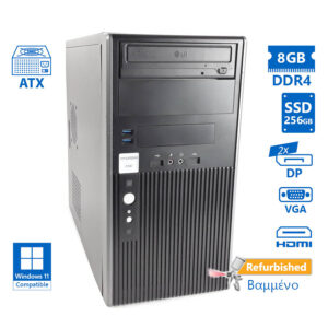 Hyundai Pentino B365 Tower i5-8400/8GB DDR4/256GB SSD/DVD/Grade A+ Refurbished PC