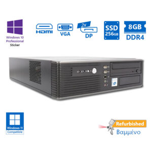 Hyundai Pentino B365 SFF i5-9400/8GB DDR4/256GB SSD/DVD/10P Grade A+ Refurbished PC
