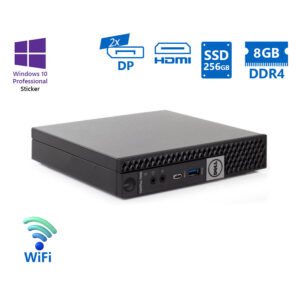 Dell Optiplex 7050 DM WiFi i5-6600/8GB DDR4/256GB SSD/No ODD/10P Grade A Refurbished PC